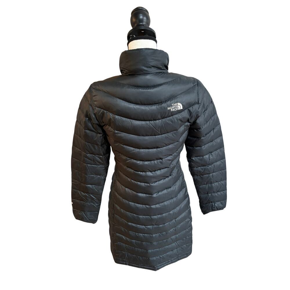 The North Face Women's XS 700 Down Gotham Long Puffer Coat Black Lightweight - Picture 2 of 11